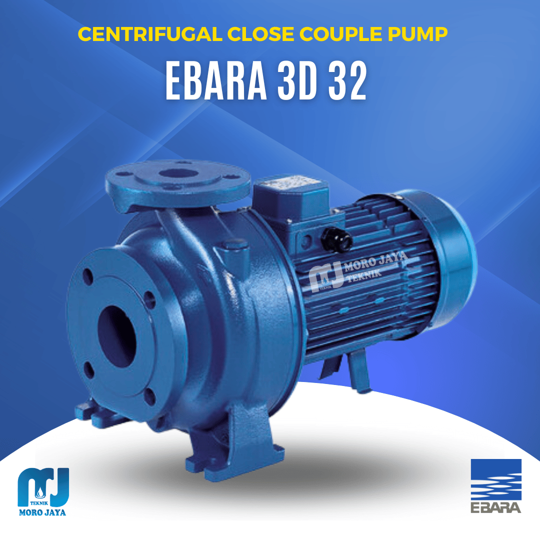 Ebara 3D 32 Centrifugal Close Couple PUMP